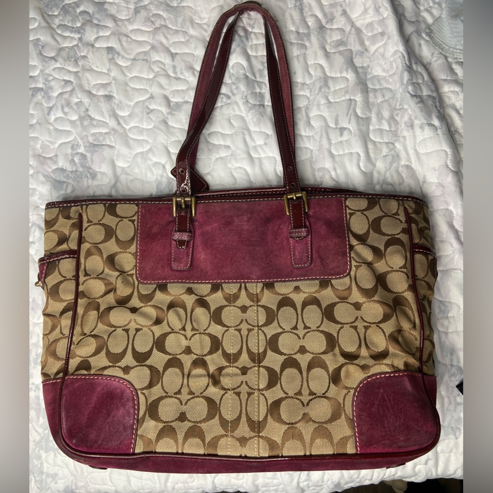 Coach hand bag